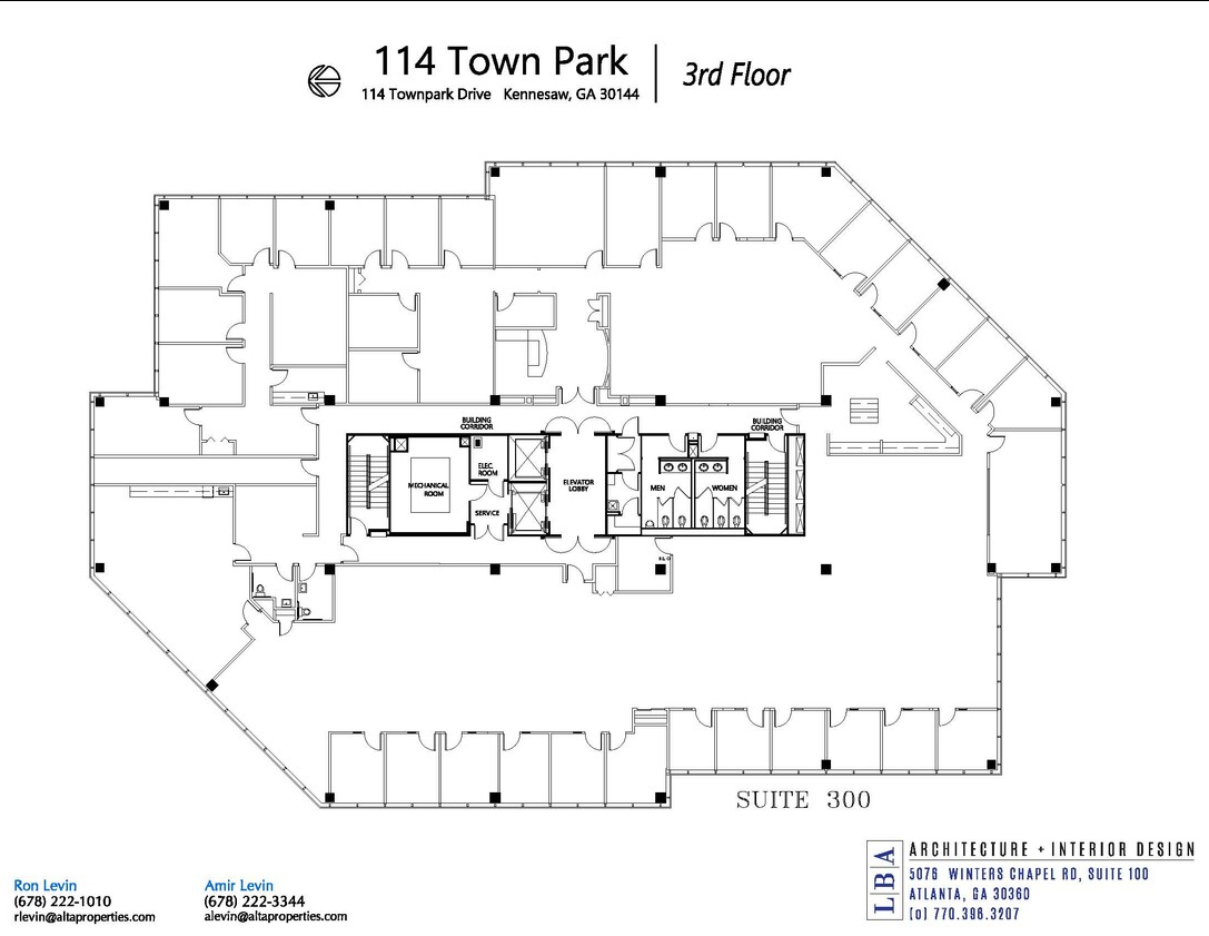 114 Townpark Dr NW, Kennesaw, GA for lease Floor Plan- Image 1 of 7