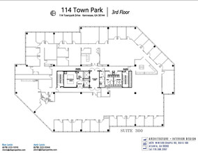 114 Townpark Dr NW, Kennesaw, GA for lease Floor Plan- Image 1 of 7