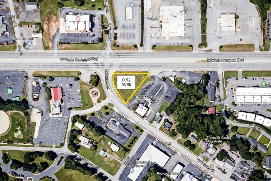 1015 W Wade Hampton Blvd, Greer, SC for sale - Building Photo - Image 1 of 1