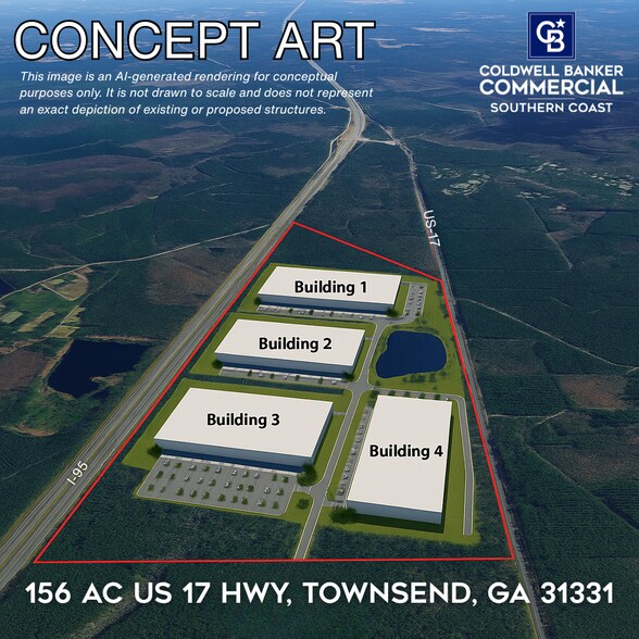 156 AC US 17 Hwy, Townsend, GA for sale - Building Photo - Image 1 of 2