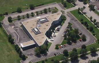11125 N Ambassador Dr, Kansas City, MO - AERIAL  map view