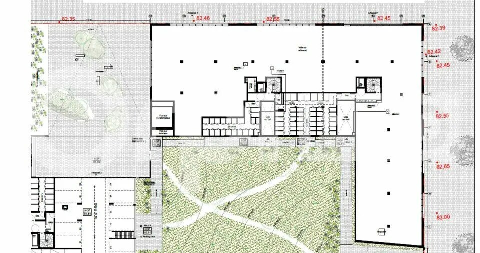 Retail in Grigny for lease Floor Plan- Image 1 of 6