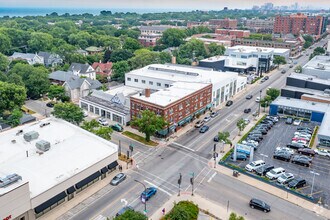 1041-1049 Chicago Ave, Evanston, IL - AERIAL  map view