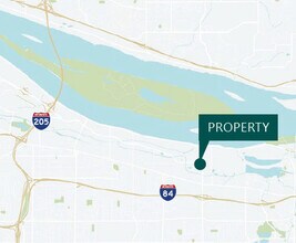 19295-19375 NE Riverside Pky, Portland, OR - AERIAL  map view