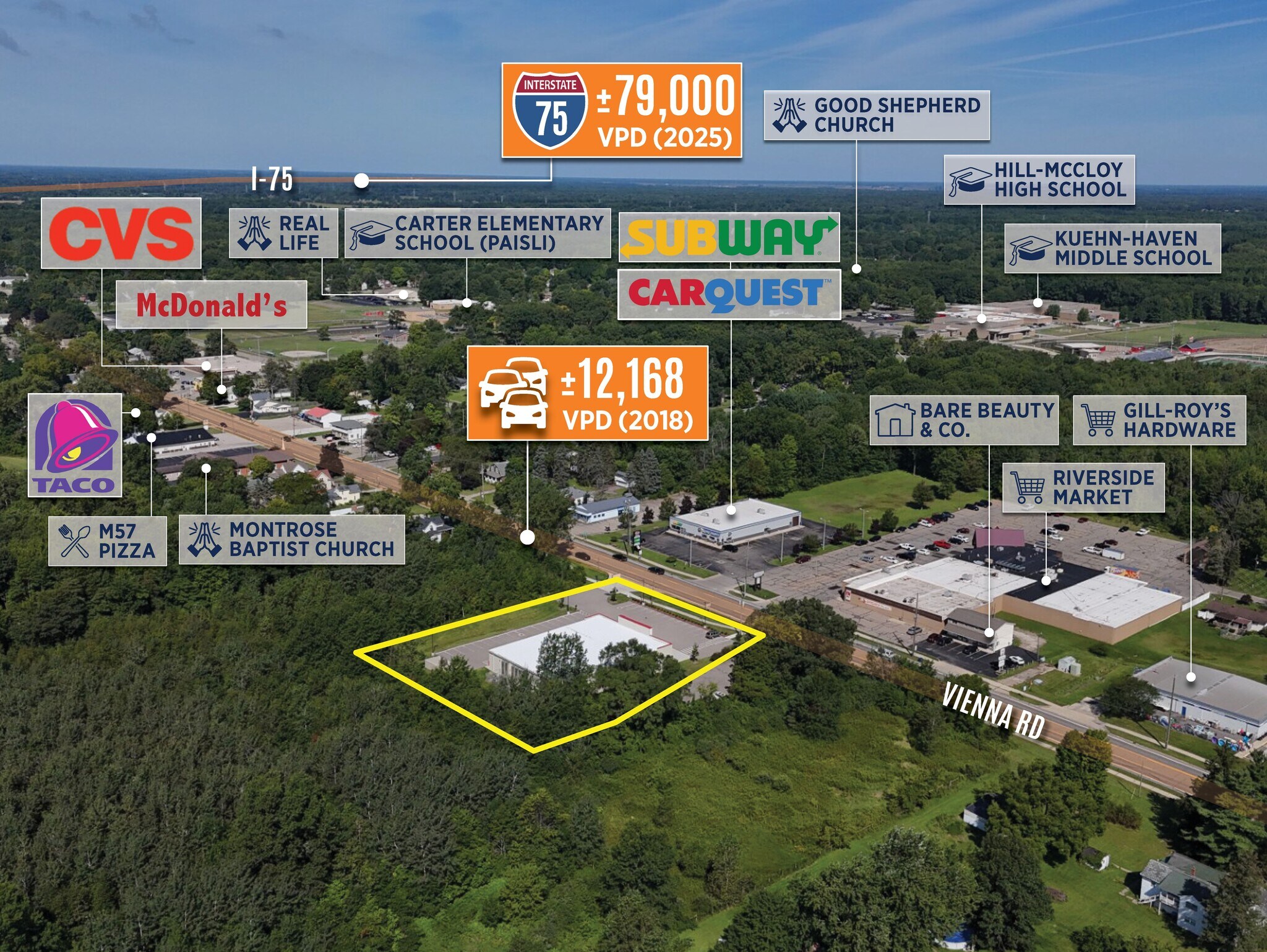 10245 W Vienna Rd, Montrose, MI for sale Building Photo- Image 1 of 23