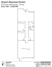 637 S 48th St, Tempe, AZ for lease Floor Plan- Image 1 of 1