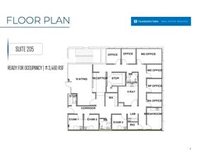 1707 W St Mary's Rd, Tucson, AZ for lease Floor Plan- Image 2 of 2