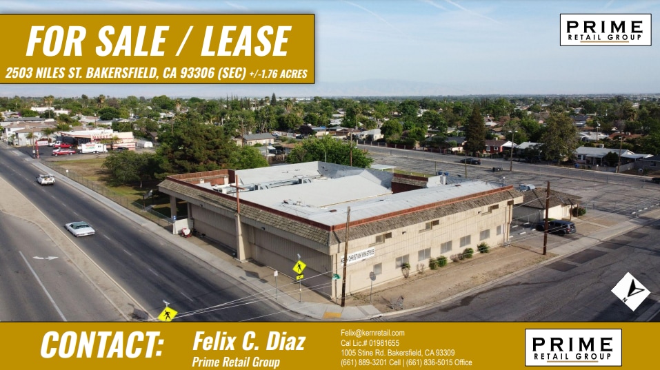 2503 Niles St, Bakersfield, CA 93306 - Infill Retail Dev. Opportunity ...