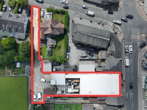 258-260 Stockport Road, Altrincham, GTM - AERIAL  map view