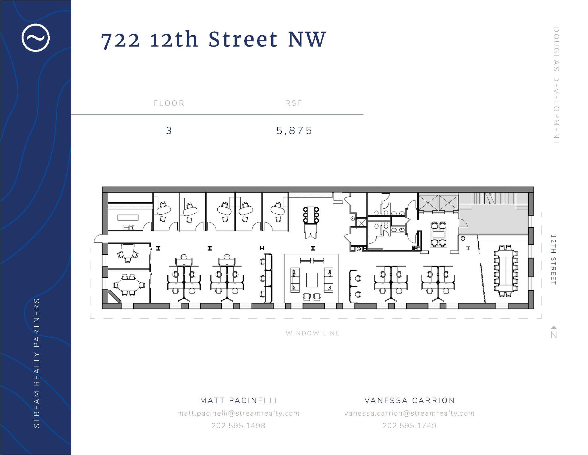 722 12th St NW, Washington, DC for lease Floor Plan- Image 1 of 4