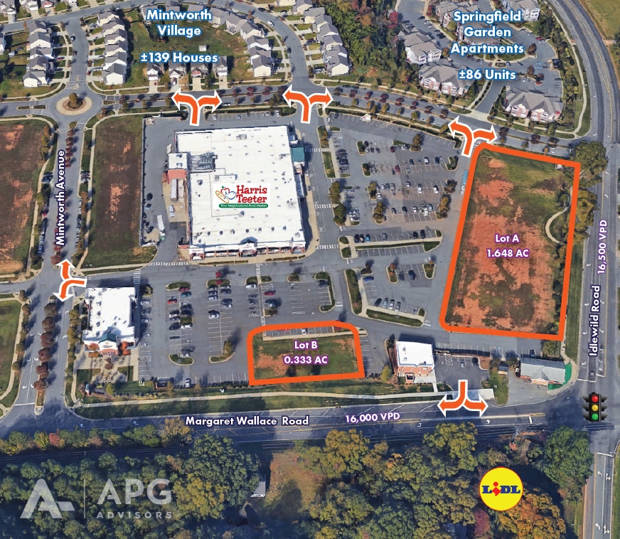 5706 Wyalong Dr, Charlotte, NC 28227 Mintworth Commons Outparcels