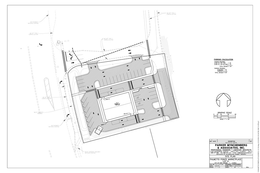 3825 Clyde Morris Blvd, Port Orange, FL for sale - Site Plan - Image 3 of 4