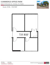 8402 Sterling St, Irving, TX for lease Floor Plan- Image 1 of 1