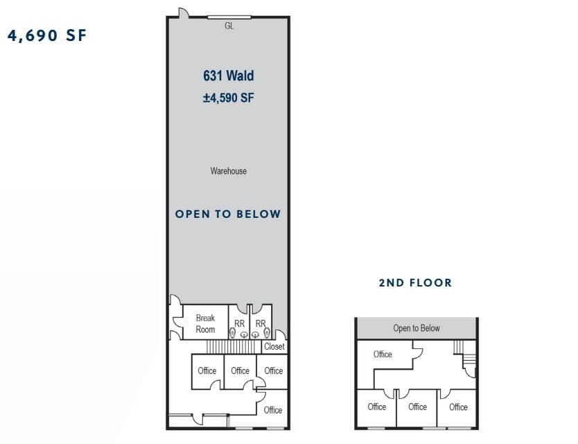 641-671 Wald, Irvine, CA for lease Floor Plan- Image 1 of 1