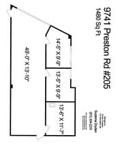 9741 Preston Rd, Frisco, TX for lease Floor Plan- Image 1 of 1