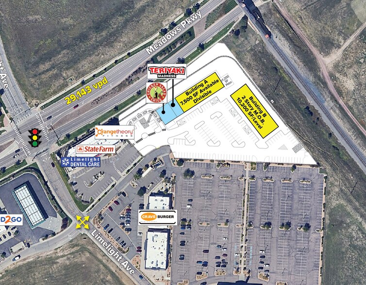 SEC Meadows Pkwy & Limelight Ave, Castle Rock, CO for lease - Building Photo - Image 1 of 3