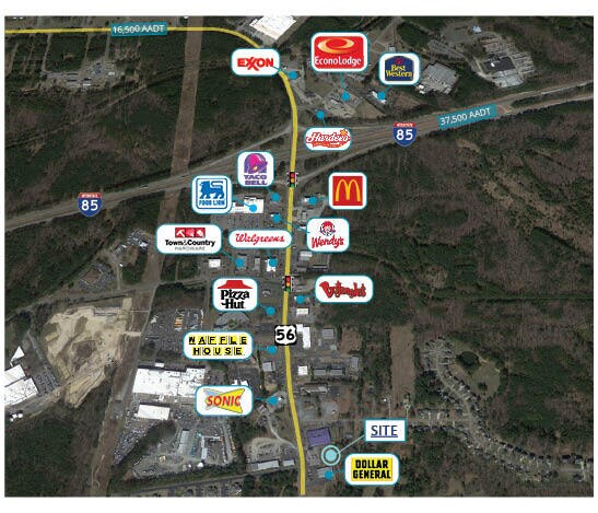 0 NC-56, Creedmoor, NC for sale - Aerial - Image 1 of 1