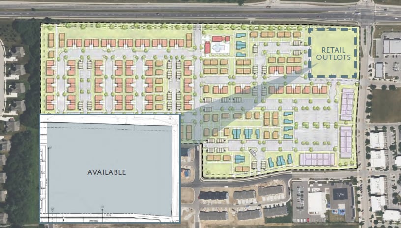 SW corner of 146th Street and Community Drive St, Carmel, IN for sale - Building Photo - Image 1 of 2