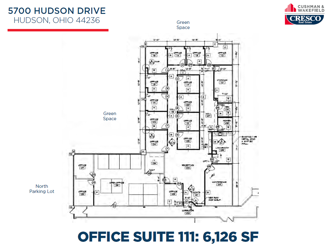 5700 Darrow Rd, Hudson, OH for lease Floor Plan- Image 1 of 1