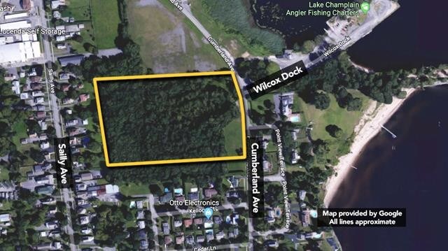 115 Cumberland Ave, Plattsburgh, NY for sale - Aerial - Image 1 of 1