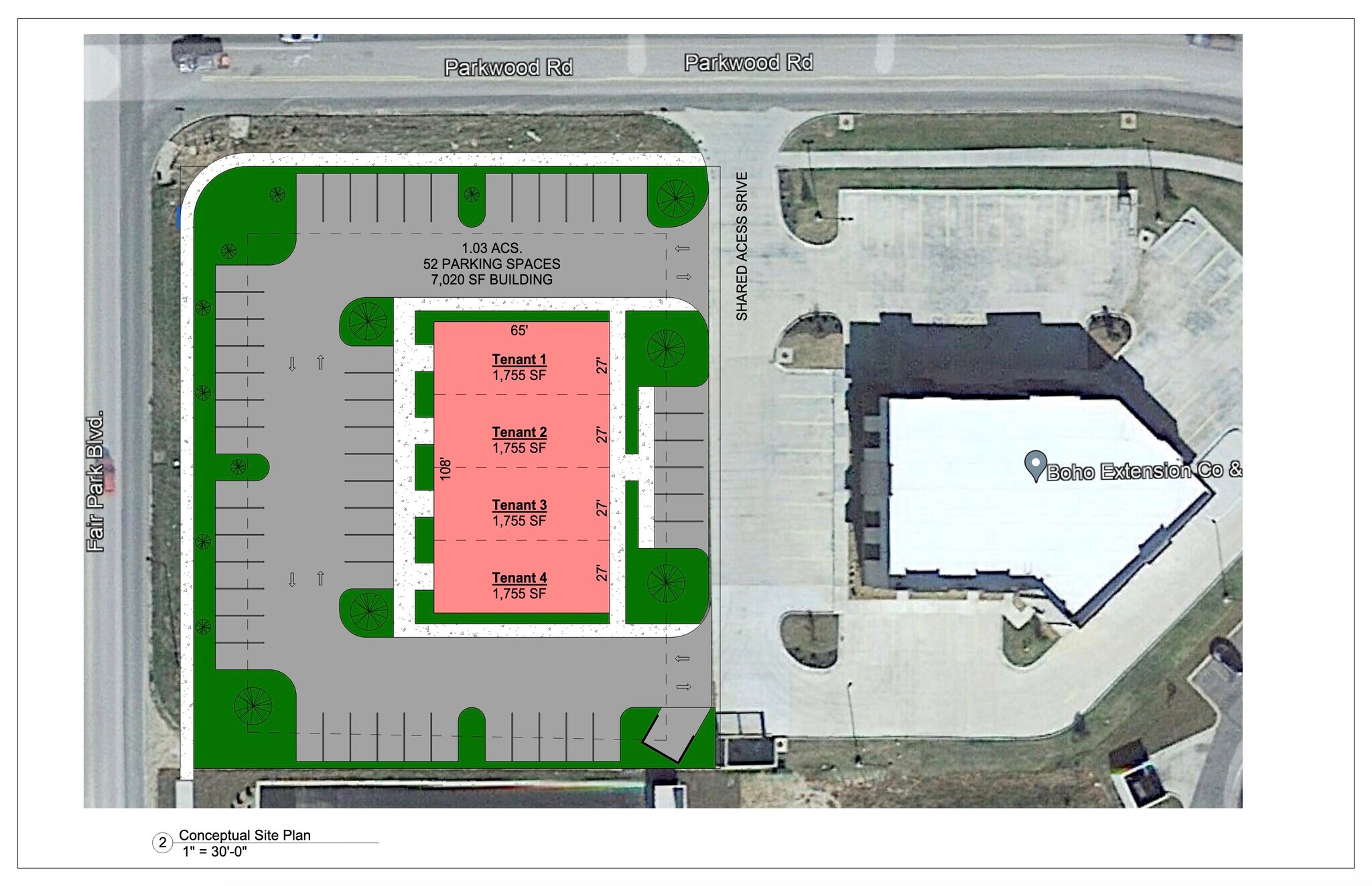Corner of Fair Park Blvd. & Parkwood Dr, Jonesboro, AR for lease Building Photo- Image 1 of 1
