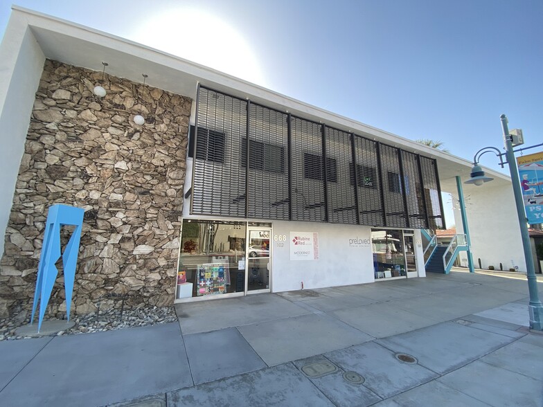 664-668 N Palm Canyon Dr, Palm Springs, CA for lease - Primary Photo - Image 1 of 33