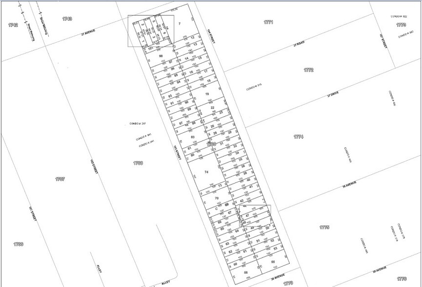 37-41 103rd St, Flushing, NY for sale - Plat Map - Image 2 of 2