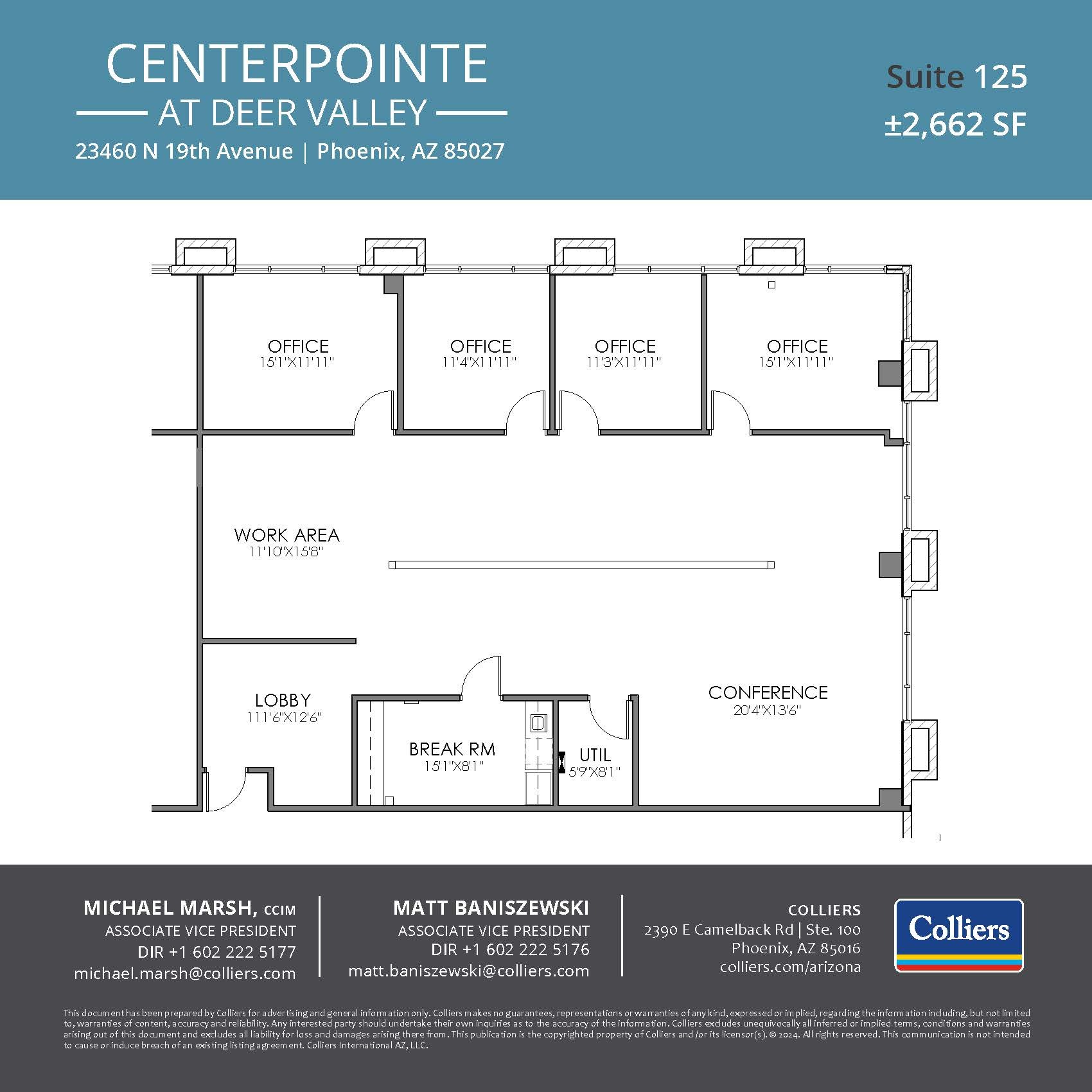 23460 N 19th Ave, Phoenix, AZ for lease Floor Plan- Image 1 of 1