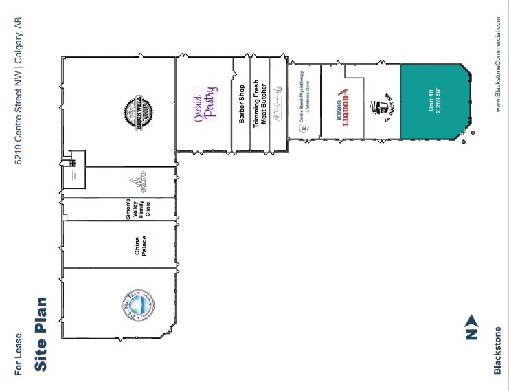 6219 Centre St NW, Calgary, AB for sale - Site Plan - Image 1 of 1