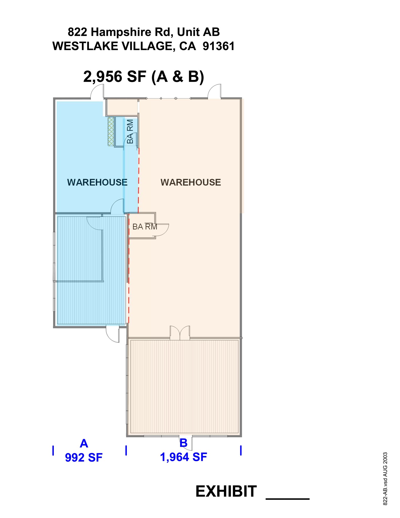 766 Lakefield Rd, Westlake Village, CA for lease Site Plan- Image 1 of 1