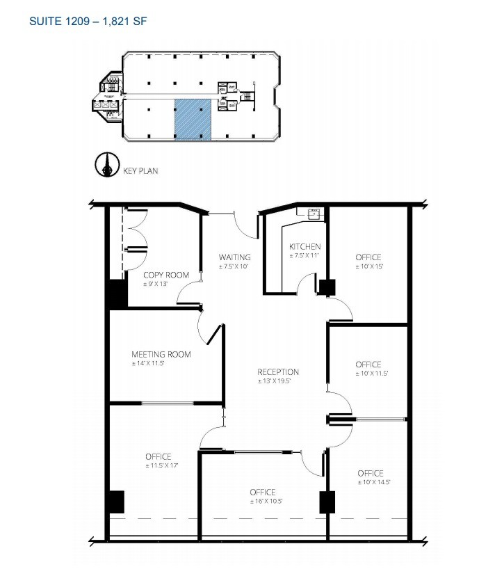 350 Sparks St, Ottawa, ON for lease Floor Plan- Image 1 of 1