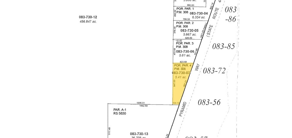 5625 Pyramid Way, Sparks, NV for sale - Plat Map - Image 3 of 26