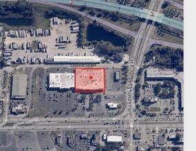 5524 W Colonial Dr, Orlando, FL - AERIAL  map view