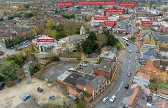 131-139 High St, Egham, SRY - aerial  map view - Image1