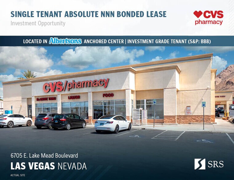 6705 E Lake Mead Blvd, Las Vegas, NV for sale - Building Photo - Image 1 of 8