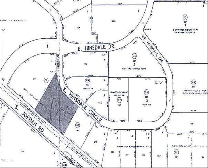 15334 E Hinsdale Cir, Centennial, CO for lease - Plat Map - Image 2 of 50