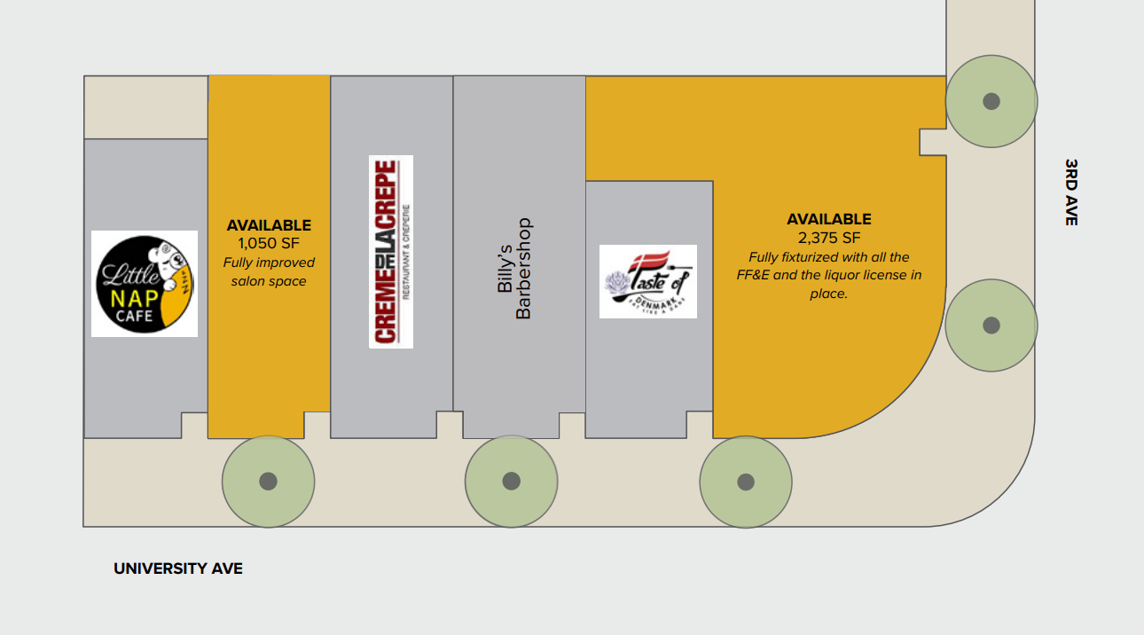 142 University Ave, San Diego, CA for lease Floor Plan- Image 1 of 1