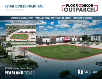 More details for 3350 Business Center Dr, Pearland, TX - Land for Lease