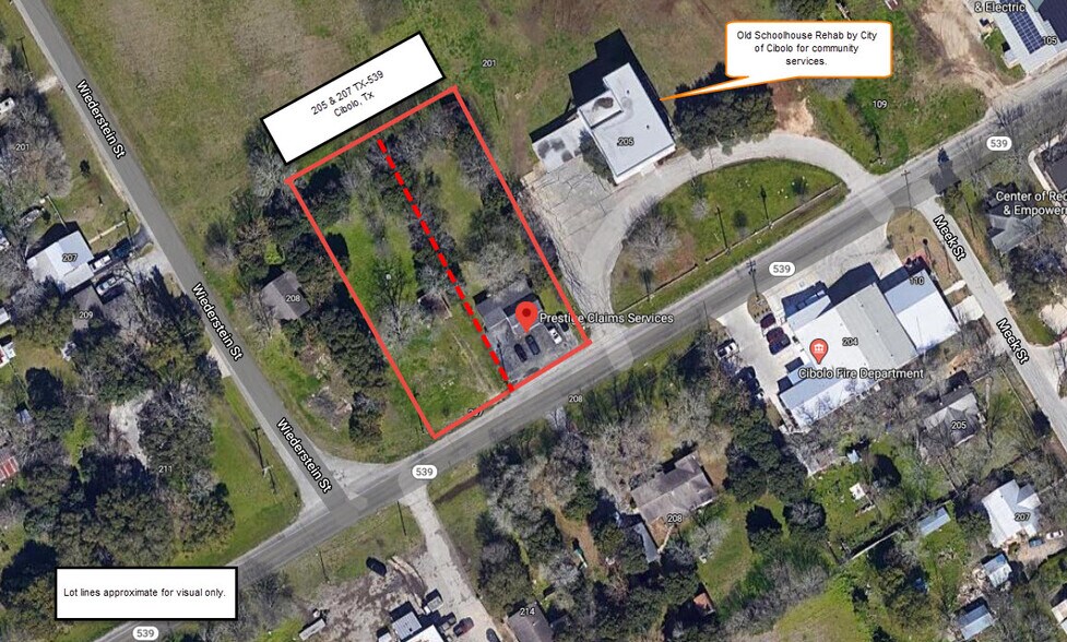 205-207 Loop 539 W, Cibolo, TX for sale - Site Plan - Image 1 of 1