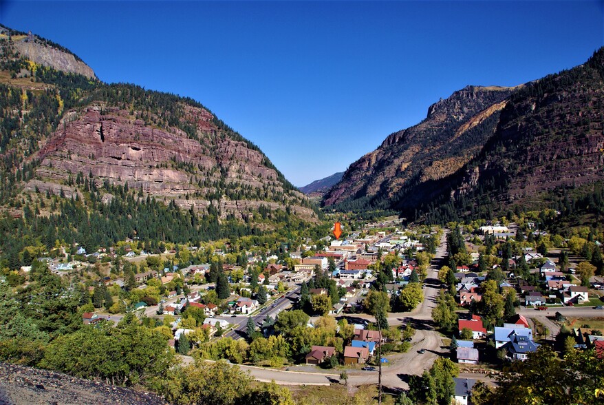 Historic Western Hotel & Saloon, Ouray, CO for sale - Aerial - Image 1 of 1