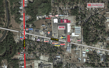 201 Alabama St, Columbus, MS - aerial  map view