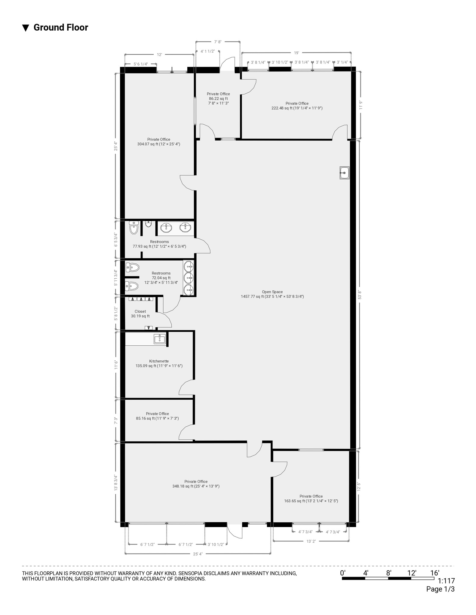 2700 W Cypress Creek Rd, Fort Lauderdale, FL for lease Floor Plan- Image 1 of 1
