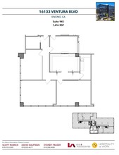 16133 Ventura Blvd, Encino, CA for lease Floor Plan- Image 1 of 1