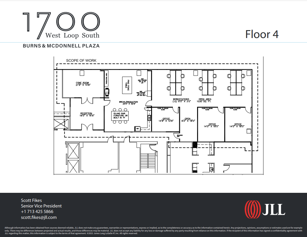 1700 West Loop S, Houston, TX for sale Floor Plan- Image 1 of 1