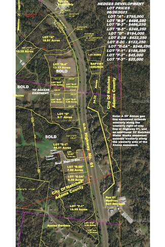 More details for 000B-3 Highway 61, Natchez, MS - Land for Sale