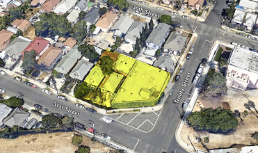 465 E 31st St, Los Angeles, CA - aerial  map view