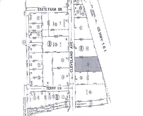 2800 Cleveland Ave, Santa Rosa, CA for lease - Plat Map - Image 3 of 18
