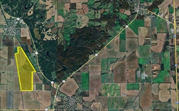 0 County Highway 416 Rd, Oran, MO - AERIAL  map view
