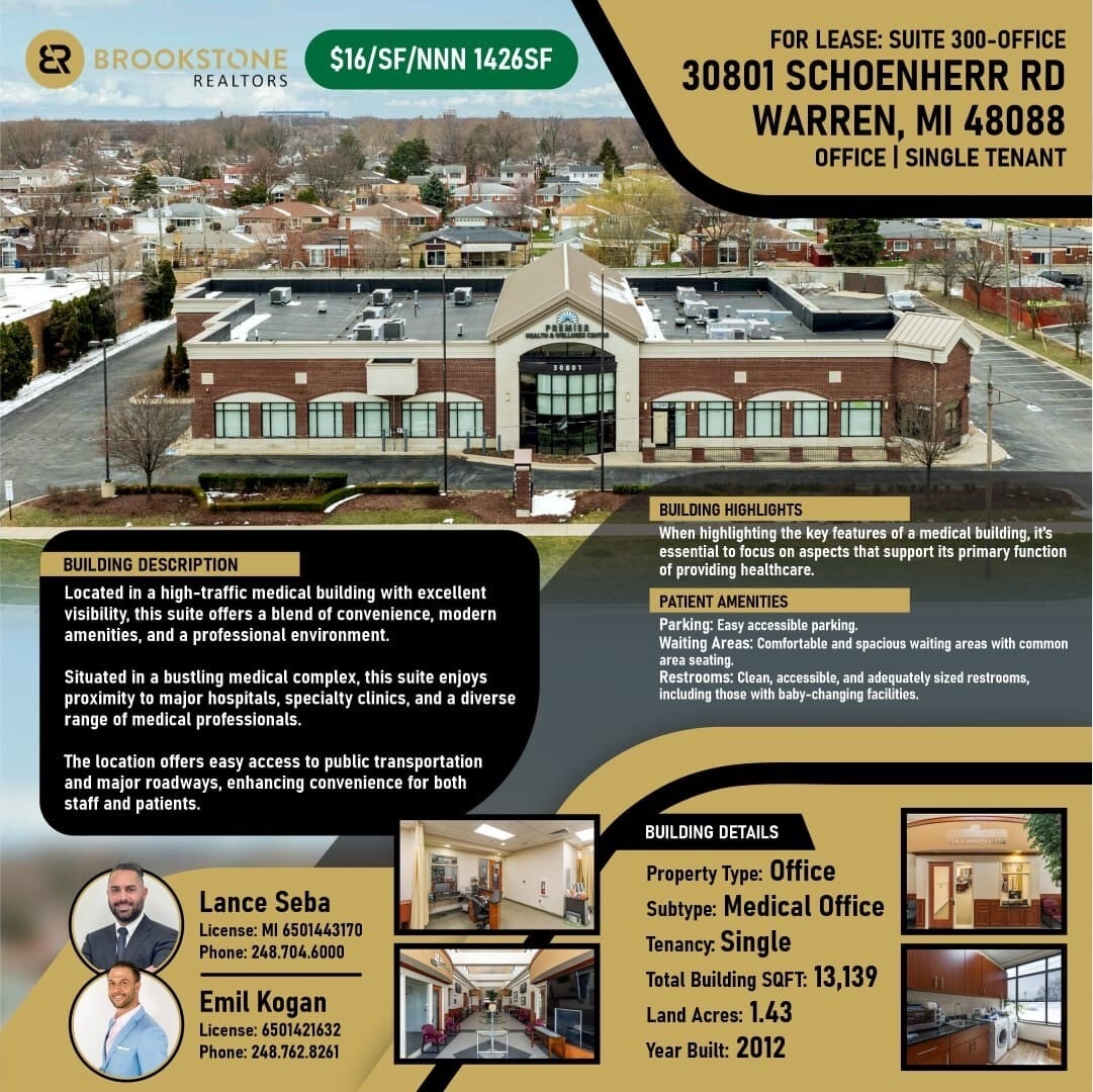 30801 Schoenherr Rd, Warren, MI for lease Building Photo- Image 1 of 1