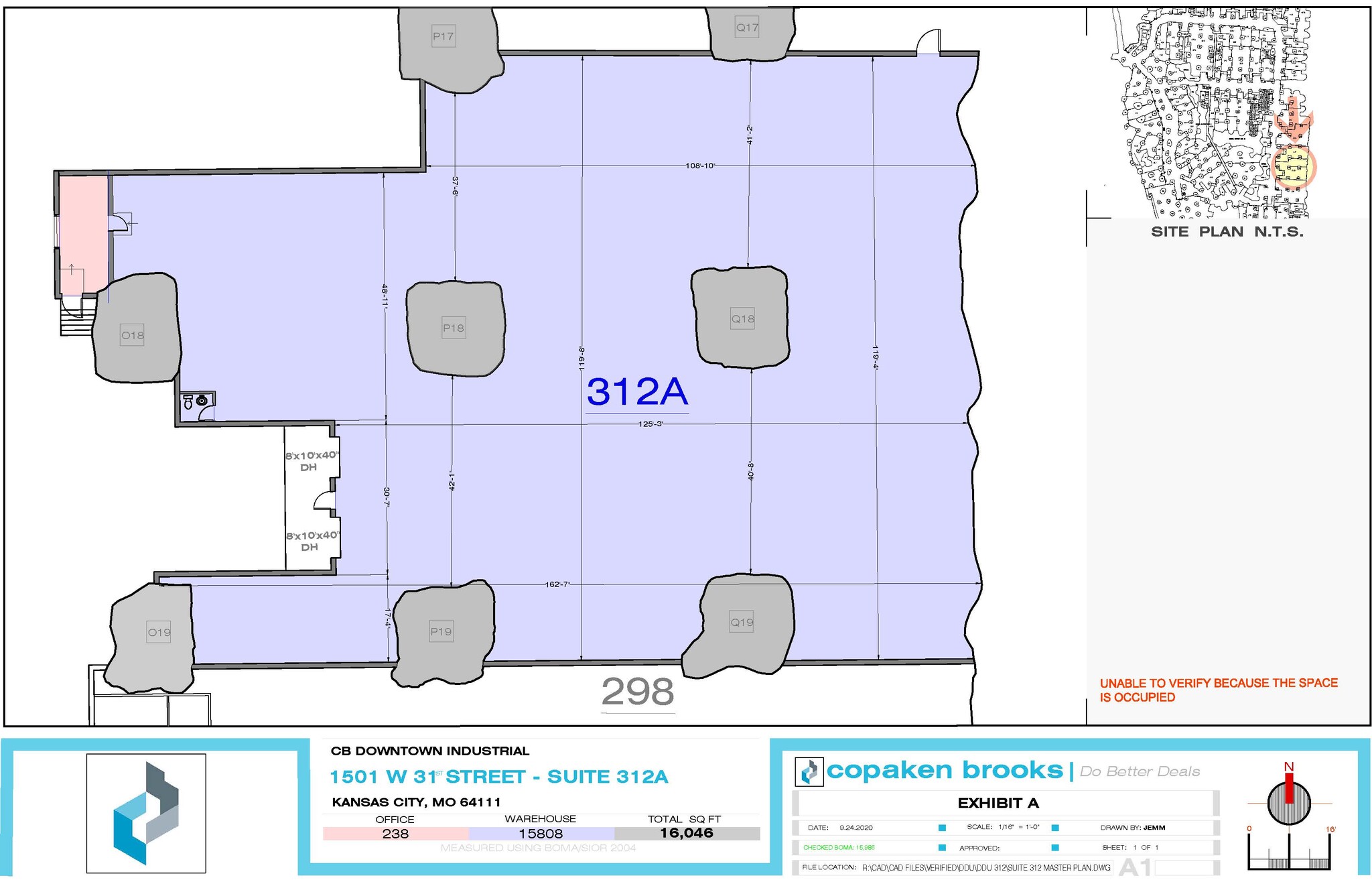 3101-3150 Mercier St, Kansas City, MO for lease Floor Plan- Image 1 of 2